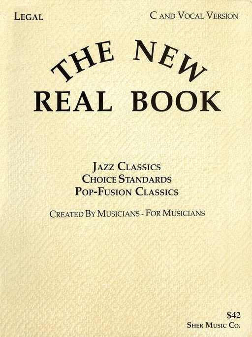 The New Real Book Vol. 1, C and Vocal Version-Jazz Repertoire-Sher Music Co.-Engadine Music