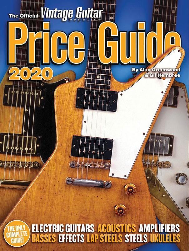 The Official Vintage Guitar Magazine Price Guide 2020-Reference-Vintage Guitar Books-Engadine Music