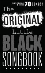 The Original Little Black Songbook-Guitar & Folk-Wise Publications-Engadine Music