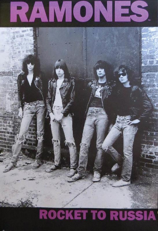 The Ramones - Rocket to Russia - Wall Poster-Music Poster-Aquarius-Engadine Music
