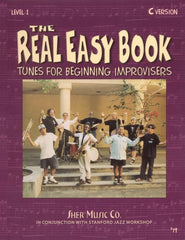 The Real Easy Book Vol. 1 Tunes for Beginning Improvisers, C Version-Jazz Repertoire-Sher Music Co.-Engadine Music