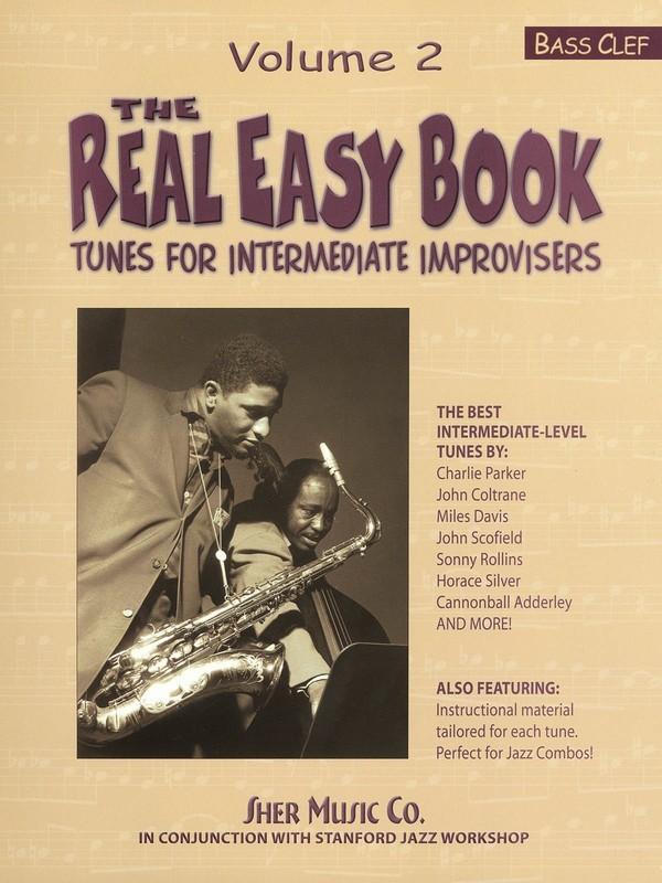 The Real Easy Book Vol. 2 Tunes for Intermediate Improvisers, Bass Clef Version-Jazz Repertoire-Sher Music Co.-Engadine Music