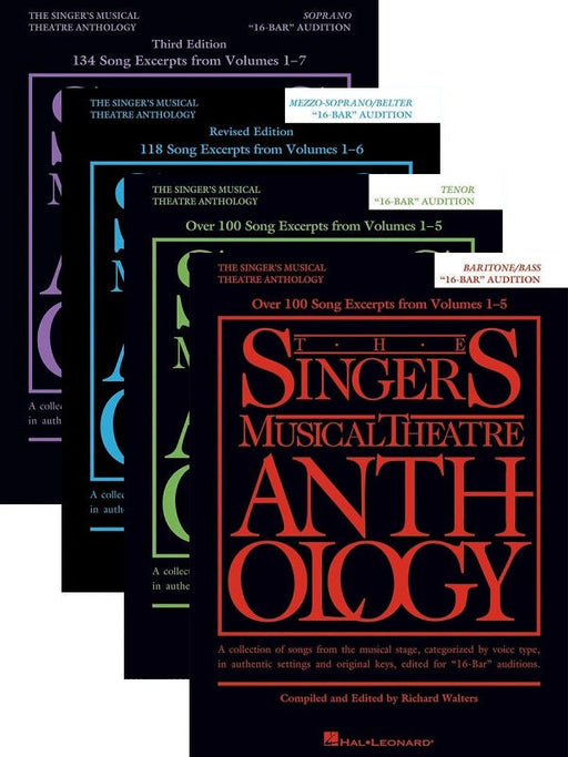 The Singer's Musical Theatre Anthology - 16-Bar Audition - Various