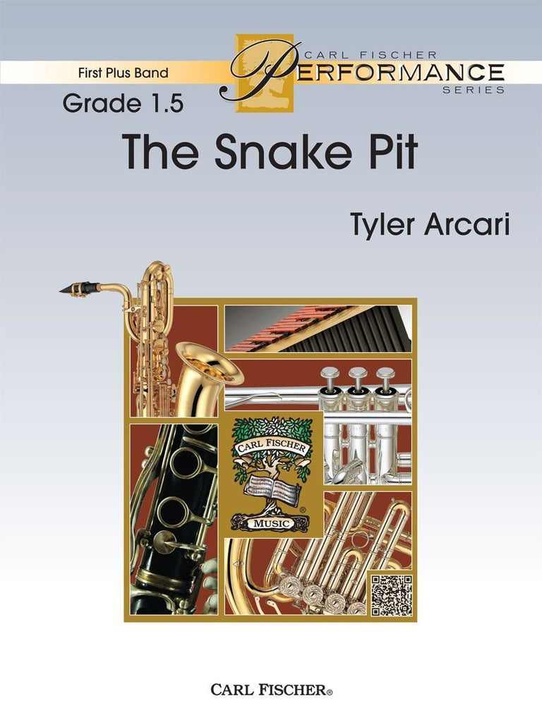 The Snake Pit, Tyler Arcari Concert Band Grade 1.5-Concert Band Chart-Carl Fischer-Engadine Music