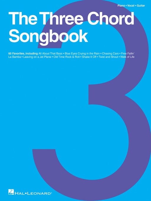 The Three Chord Songbook, Piano Vocal & Guitar