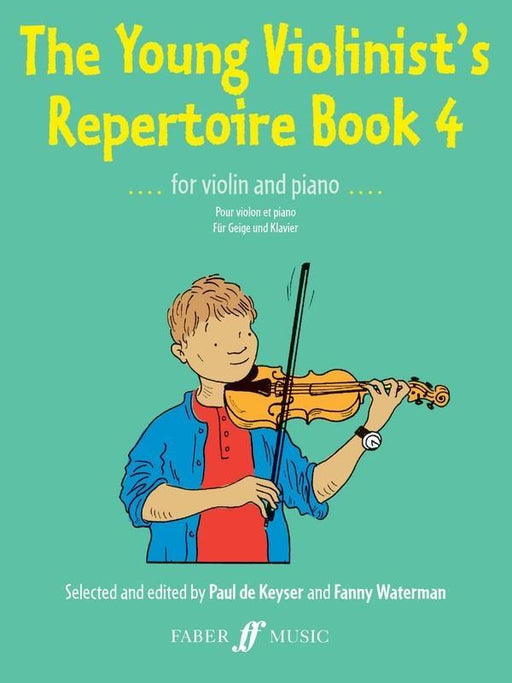 The Young Violinist's Repertoire Book 4-Strings-Faber Music-Engadine Music