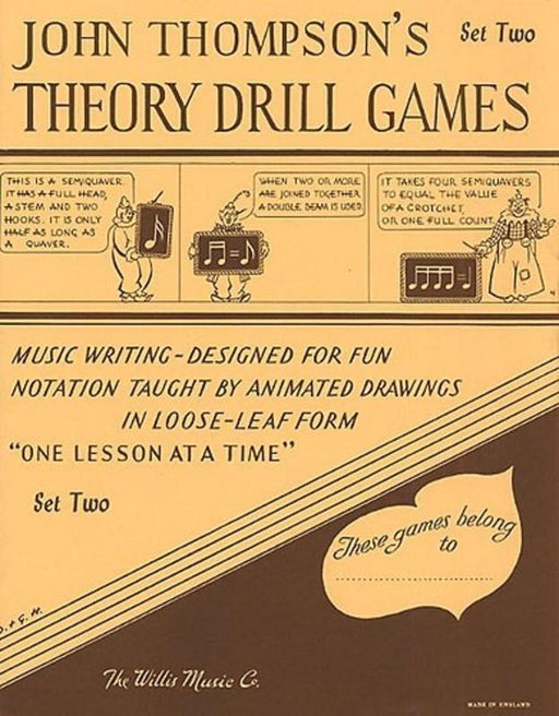 Theory Drill Games Set 2-Theory-Willis Music-Engadine Music