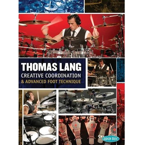 Thomas Lang, Creative Coordination and Advanced Foot Technique - 3 DVDs-Percussion-Hudson Music-Engadine Music