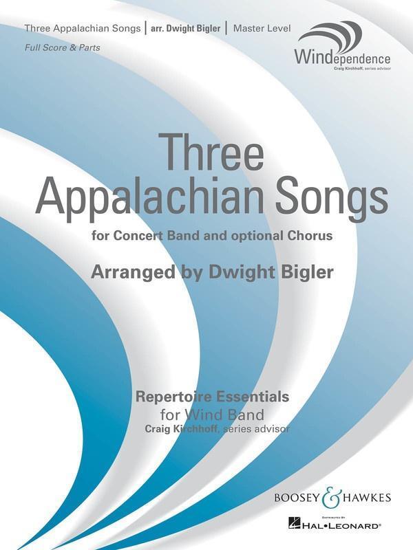 Three Appalachian Songs, Arr. Dwight Bigler Concert Band Grade 4-Concert Band-Boosey & Hawkes-Engadine Music