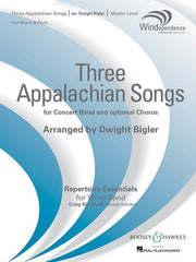 Three Appalachian Songs, Arr. Dwight Bigler Concert Band Grade 4-Concert Band-Boosey & Hawkes-Engadine Music
