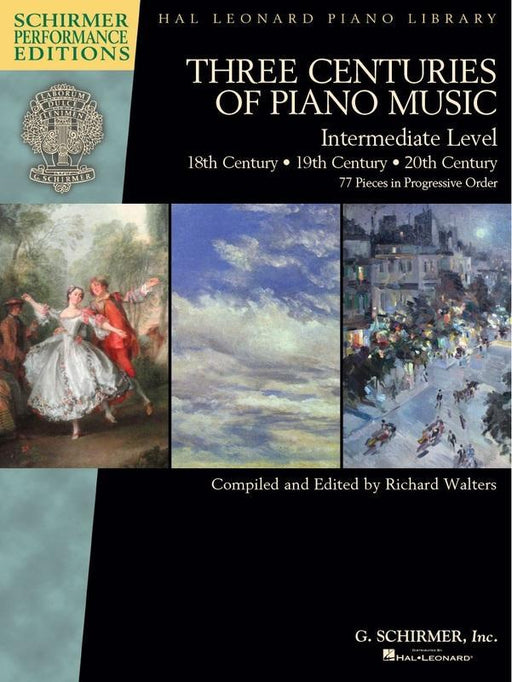 Three Centuries of Piano Music - 18th 19th & 20th Centuries, Intermediate-Piano & Keyboard-G. Schirmer Inc.-Engadine Music