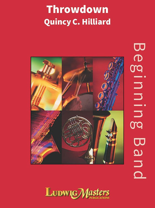 Throwdown, Quincy Hilliard, Concert Band Grade 1