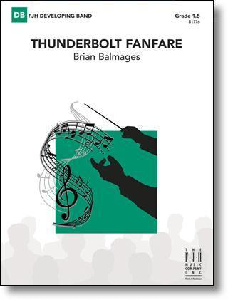 Thunderbolt Fanfare, Brian Balmages Concert Band Grade 1.5-Concert Band-FJH Music Company-Engadine Music