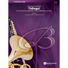 Tidings Arr. Douglas E. Wagner Concert Band Chart Grade 4-Concert Band Chart-Alfred-Engadine Music