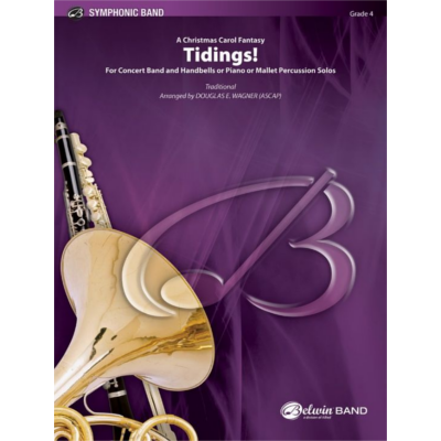 Tidings Arr. Douglas E. Wagner Concert Band Chart Grade 4-Concert Band Chart-Alfred-Engadine Music