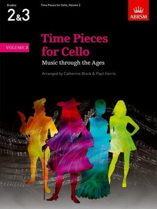 Time Pieces for Cello, Volume 2-Strings-ABRSM-Engadine Music