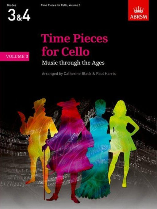 Time Pieces for Cello, Volume 3-Strings-ABRSM-Engadine Music