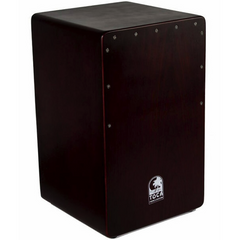 Toca Flamenco Mahogany Bass Reflex Cajon with Fixed Snare