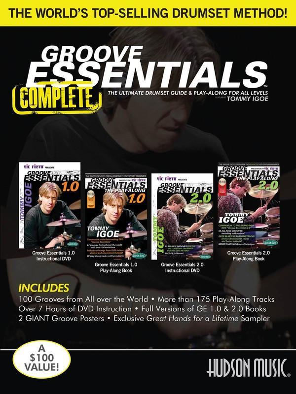 Tommy Igoe - Groove Essentials 1.0/2.0 Complete-Percussion-Hudson Music-Engadine Music