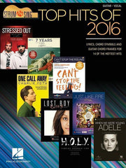Top Hits of 2016-Songbooks-Hal Leonard-Engadine Music
