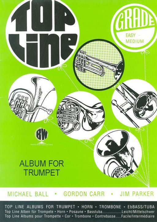Top Line Album for Trumpet-Brass-Brass Wind Publications-Engadine Music
