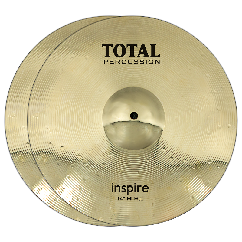 Total Percussion Inspire Series Hi-Hat Cymbal Pair 14