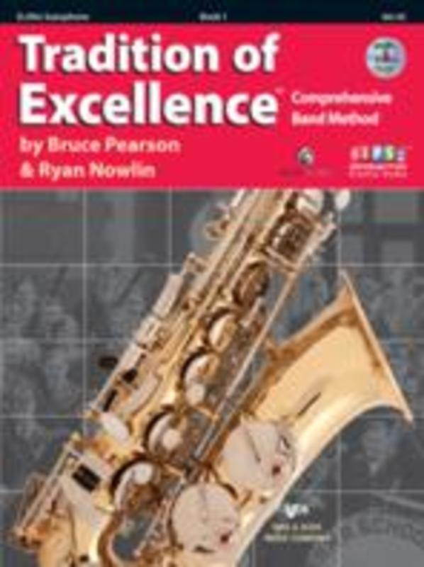 Tradition of Excellence Book 1 - Alto Saxophone-Band Method-Neil A. Kjos Music Company-Engadine Music