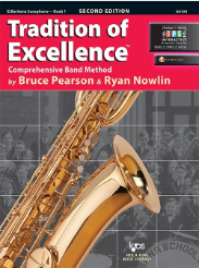 Tradition of Excellence Book 1 - Baritone Saxophone-Band Method-Neil A. Kjos Music Company-Engadine Music