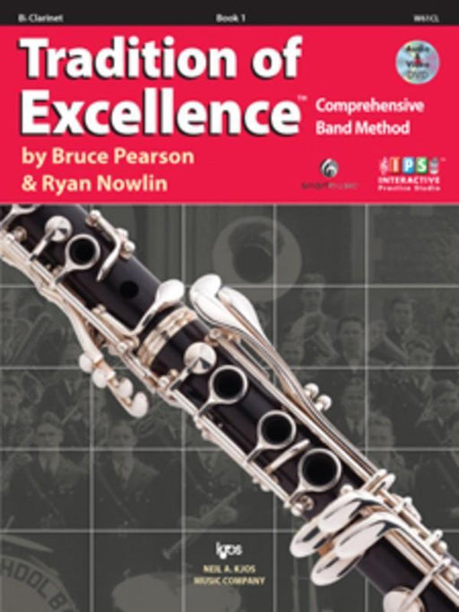 Tradition of Excellence Book 1 - Clarinet-Band Method-Neil A. Kjos Music Company-Engadine Music