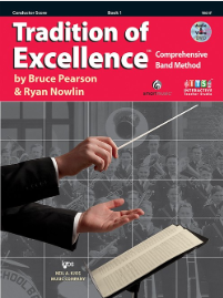 Tradition of Excellence Book 1 - Conductor Score-Band Method-Neil A. Kjos Music Company-Engadine Music