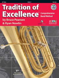 Tradition of Excellence Book 1 - E flat Tuba-Band Method-Neil A. Kjos Music Company-Engadine Music