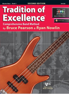Tradition of Excellence Book 1 - Electric Bass-Band Method-Neil A. Kjos Music Company-Engadine Music