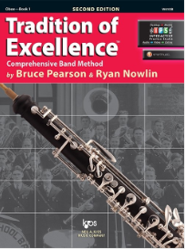 Tradition of Excellence Book 1 - Oboe-Band Method-Neil A. Kjos Music Company-Engadine Music