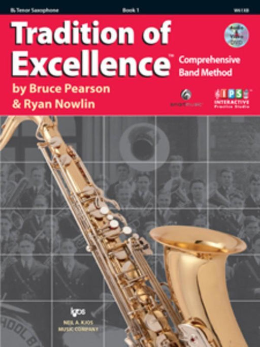 Tradition of Excellence Book 1 - Tenor Saxophone-Band Method-Neil A. Kjos Music Company-Engadine Music