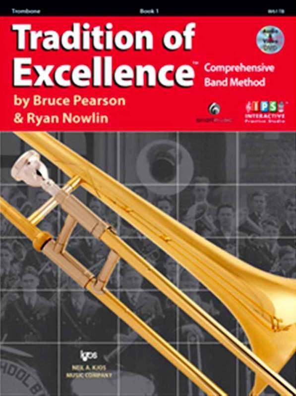 Tradition of Excellence Book 1 - Trombone-Band Method-Neil A. Kjos Music Company-Engadine Music