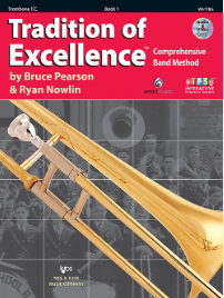 Tradition of Excellence Book 1 - Trombone TC-Band Method-Neil A. Kjos Music Company-Engadine Music