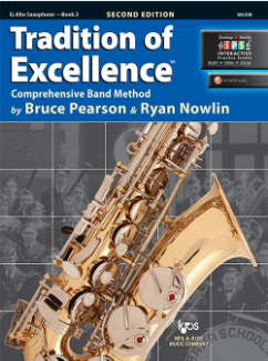 Tradition of Excellence Book 2 - Alto Saxophone-Band Method-Neil A. Kjos Music Company-Engadine Music