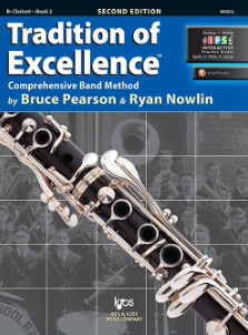Tradition of Excellence Book 2 - Clarinet-Band Method-Neil A. Kjos Music Company-Engadine Music