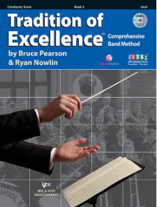 Tradition of Excellence Book 2 - Conductor Score-Band Method-Neil A. Kjos Music Company-Engadine Music