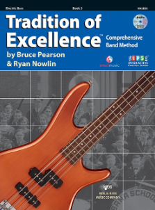 Tradition of Excellence Book 2 - Electric Bass-Band Method-Neil A. Kjos Music Company-Engadine Music
