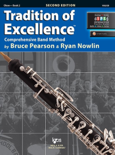 Tradition of Excellence Book 2 - Oboe-Band Method-Neil A. Kjos Music Company-Engadine Music