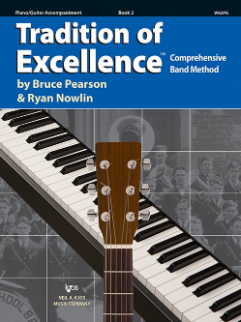 Tradition of Excellence Book 2 - Piano/Guitar Accompaniment-Band Method-Neil A. Kjos Music Company-Engadine Music