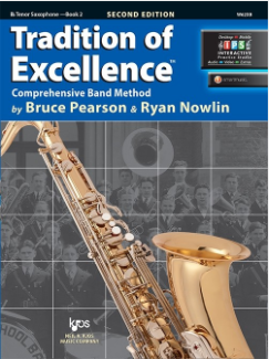 Tradition of Excellence Book 2 - Tenor Saxophone-Band Method-Neil A. Kjos Music Company-Engadine Music