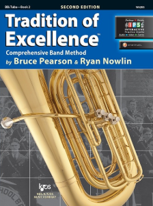 Tradition of Excellence Book 2 - Tuba-Band Method-Neil A. Kjos Music Company-Engadine Music