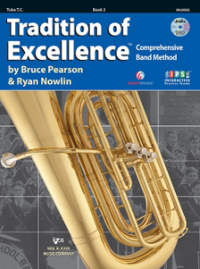 Tradition of Excellence Book 2 - Tuba TC-Band Method-Neil A. Kjos Music Company-Engadine Music