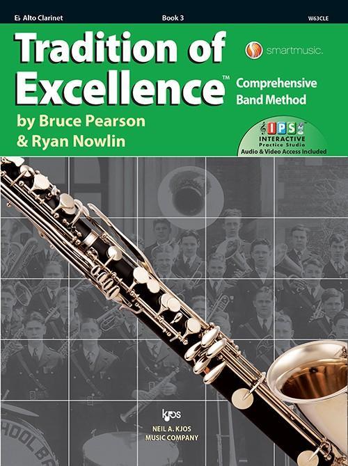 Tradition of Excellence Book 3 - Alto Clarinet-Band Method-Neil A. Kjos Music Company-Engadine Music