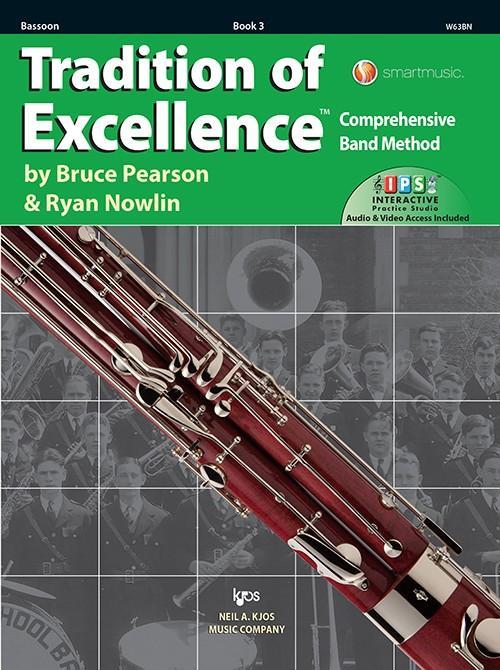 Tradition of Excellence Book 3 - Bassoon-Band Method-Neil A. Kjos Music Company-Engadine Music