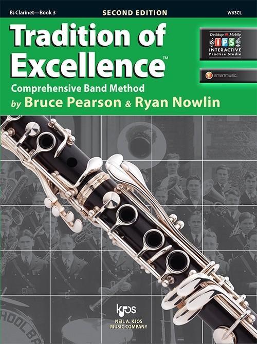 Tradition of Excellence Book 3 - Clarinet-Band Method-Neil A. Kjos Music Company-Engadine Music