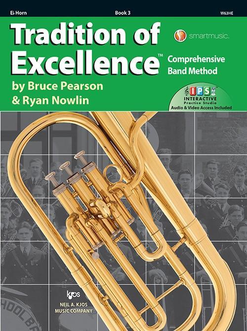 Tradition of Excellence Book 3 - E flat Horn-Band Method-Neil A. Kjos Music Company-Engadine Music