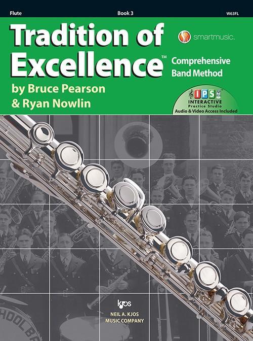 Tradition of Excellence Book 3 - Flute-Band Method-Neil A. Kjos Music Company-Engadine Music